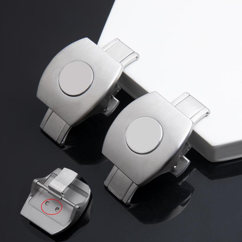 Original Structure AAA Quality Stainless Steel Clasp Watch Strap Butterfly Buckle For Franck Muller Series V45 Folding Buckle