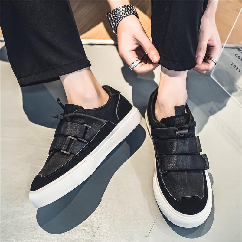 Trend Pánské Obuv pro volný čas Tenisky na plátno Pro muže Pohodlné Vulkanizované Boty Pánské Ploché Pánské Tenisky Boty Britský styl