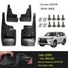 Compatible Lexus LX570 Rear Tire Mudguard (09-22 Models)