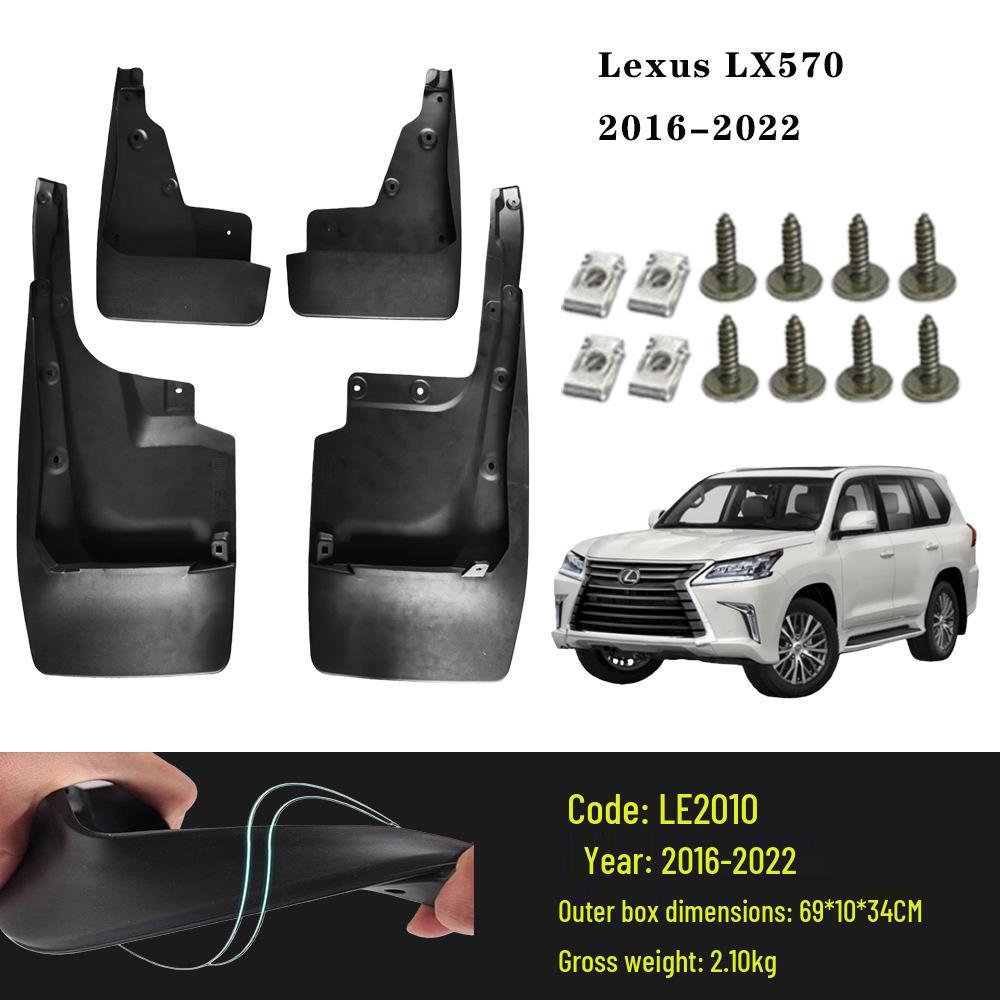 Compatible Lexus LX570 Rear Tire Mudguard (09-22 Models)