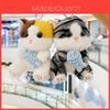 Cute Plush Fish Cat Keychain With Soft Short Plush For Bag Decoration And Collectors
