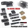 Tactical ARIS Series Surefire M300 M600 Offset Scout Mount M-LK Keymod CNC SMR Rail Base Airsoft Flashlight Hunting Accessories2