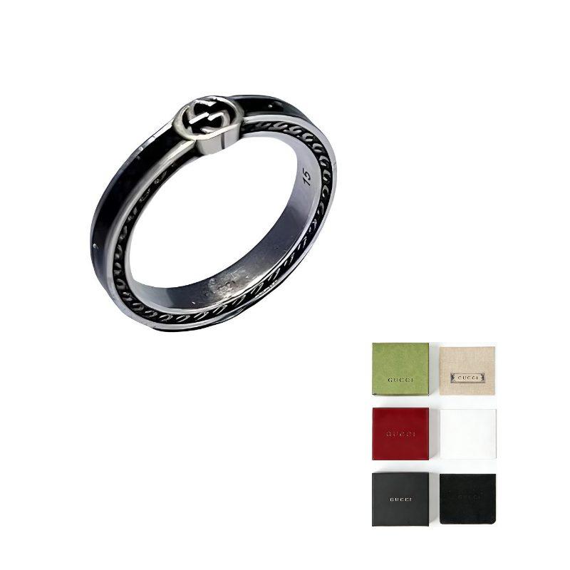 GUCCI Interlocking G Ring 701620-J8410-1064