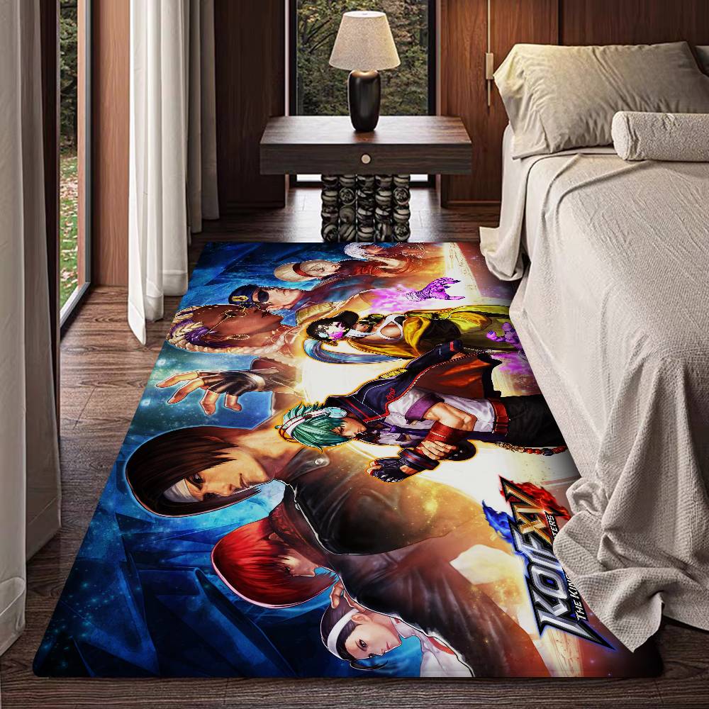 Fighting Game K-King Of F-Fights Floor Mat Rectangle Anti-slip Home Soft Badmat Front Door Indoor Outdoor Mat Hotel Decor Mat