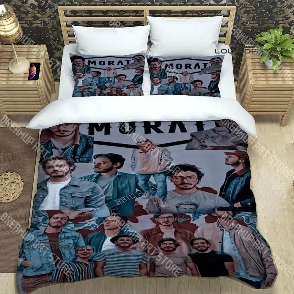 Morat Pop Band Printed Bedding Sets Exquisite Bed Supplies Set Duvet Cover Bed Comforter Set Bedding Set Luxury Birthday Gift