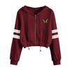 Womens Casual Long Sleeve Hoodie Sweatshirt Hooded Pullover Tops Blouse