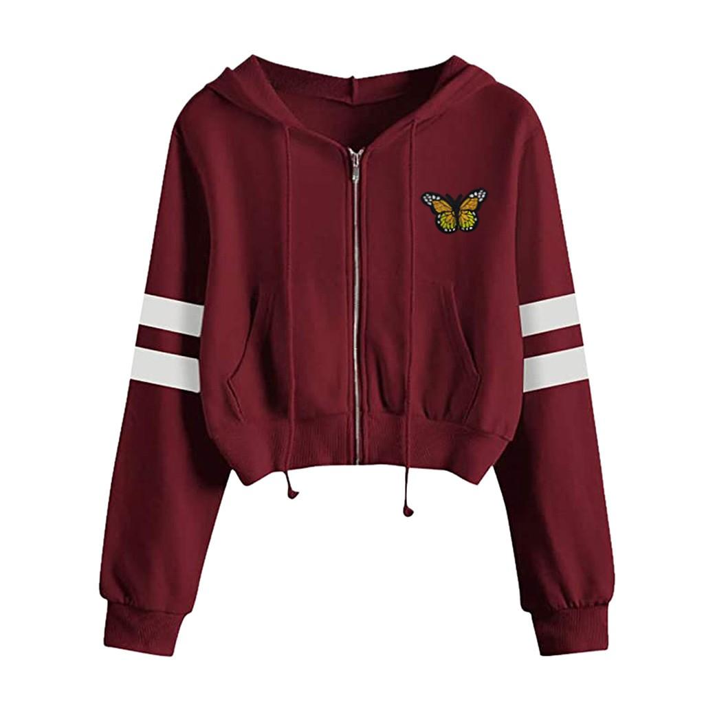 Womens Casual Long Sleeve Hoodie Sweatshirt Hooded Pullover Tops Blouse
