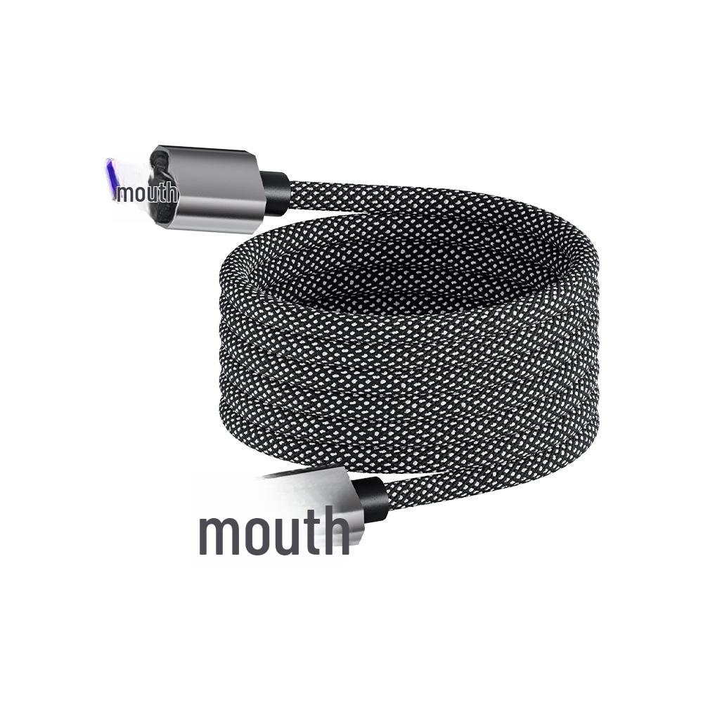 

[Прочный и безопасный] 240 Вт Двойной магнитный кабель Magic для быстрой зарядки устройств Huawei и Apple