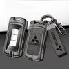 Leder Auto Schlüsselanhänger Hülle Keyless Schale für Outlander Lancer Eclipse Mirage Xpander ASX Pajero Eclipse Cross Montero