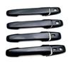 FUKUARE Door Handle Exterior Custom Parts for Toyota Tanto Move Covers, (Piano Black) LA650/LA660, LA850/LA860