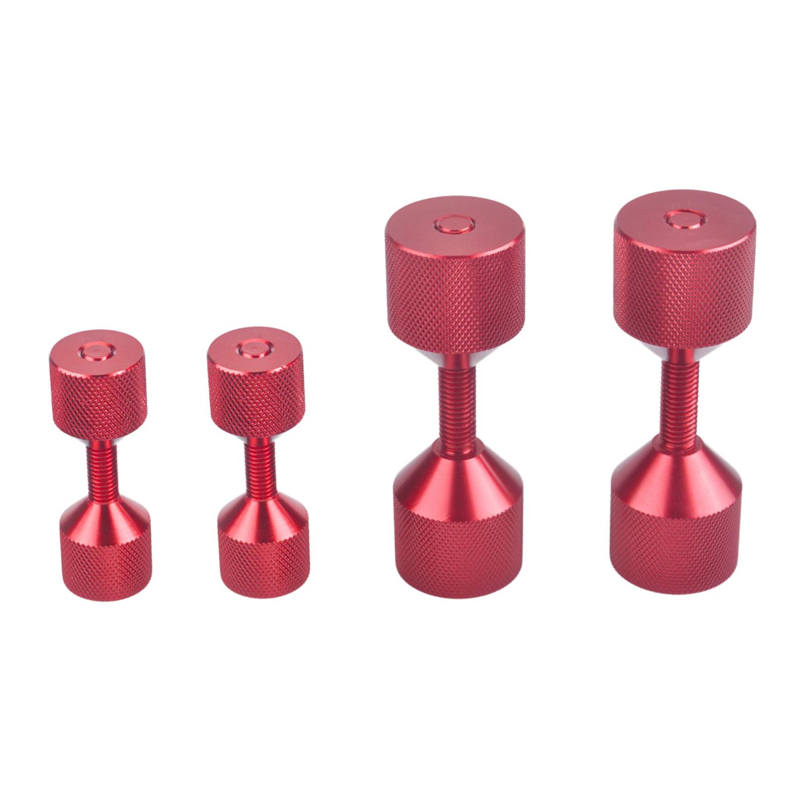 4PCS Aluminum&Stainless Steel 1-1/8 Inch Flange