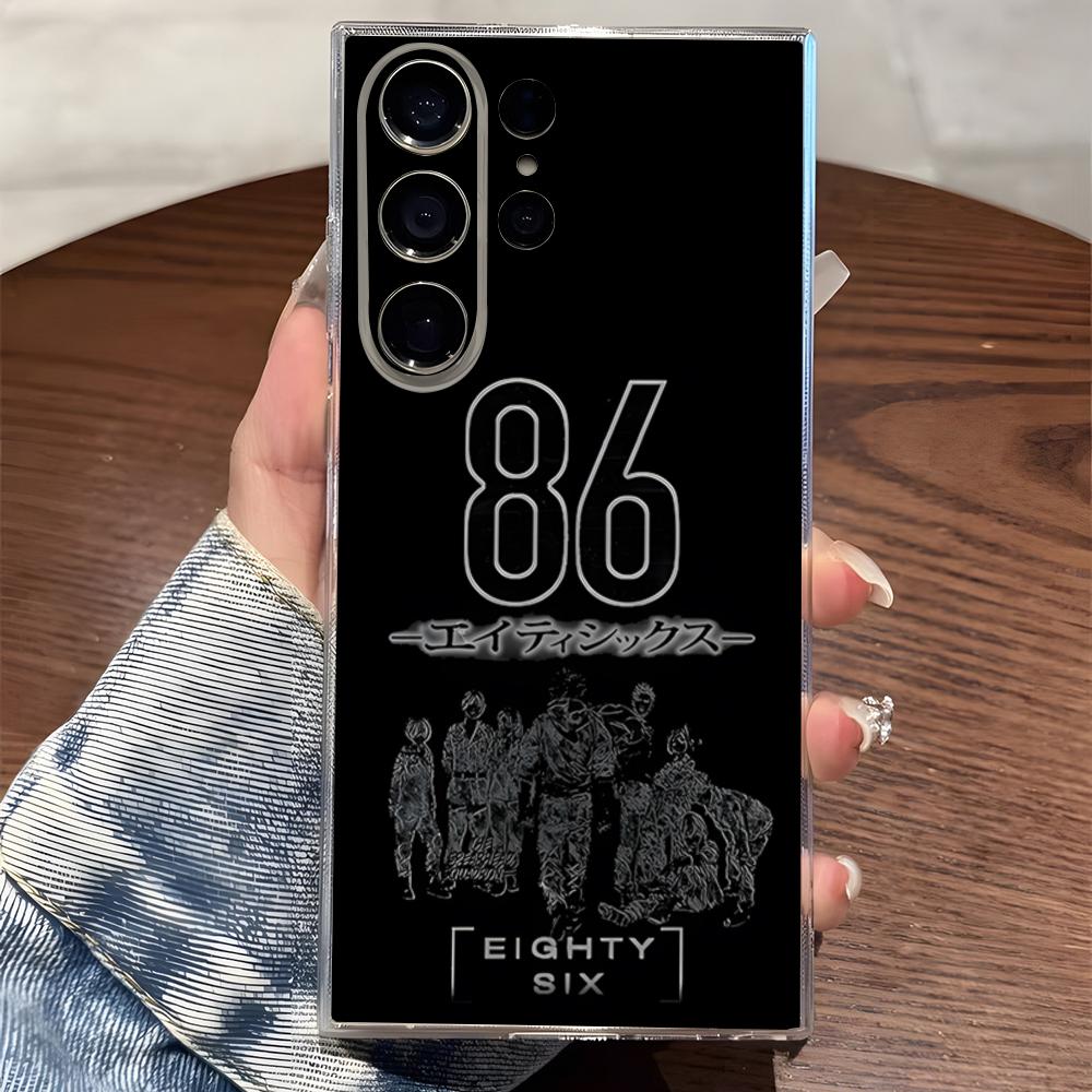 86 Eighty Six Movie Phone Case For Samsung S25 S24 Ultra S23 Fe S22 S20 S21 Plus Plus 5G Fe Transparent Cover