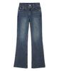 Deketeuumeon Signature Slim Low Rise Flared Jeans Dcwpt006Blueb