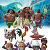 Figurine Moana 10pcs Anime Statuary Cake Ornament Christmas Gifts Garnish Toys