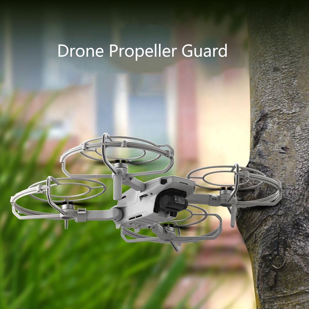 Drohnen-Propellerschutz, grau, halbvoll umwickelt, Anti-Kollisions-Propellerblattschutz für Mini 2 SE 2 SE