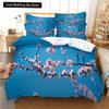 Elegant Flowers Bedding Set Duvet Cover Set 3d Bedding Digital Printing Queen Size Polyester Bedding Set Fashion Design Colorful