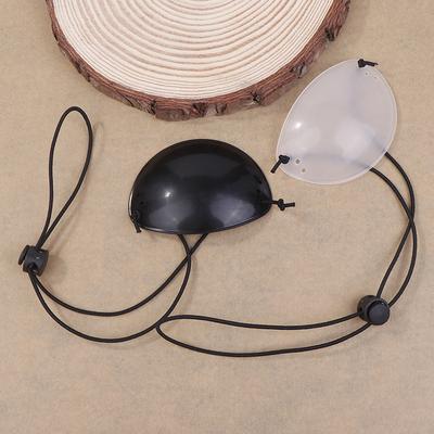 Průsvitná černá Jednoduchá Ochrana Očí Korekce Dětský Monokulární Oční Kryt Náplast Amblyopie Zástěrka na Jedno Oko Strabismus