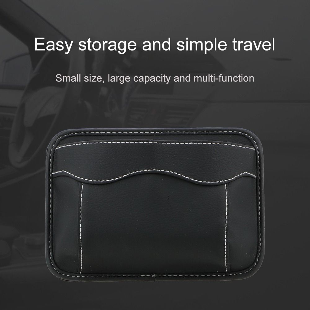 Multi-functional Car Storage Bag Seat Gap Organizer Auto Slit Box  Center Console