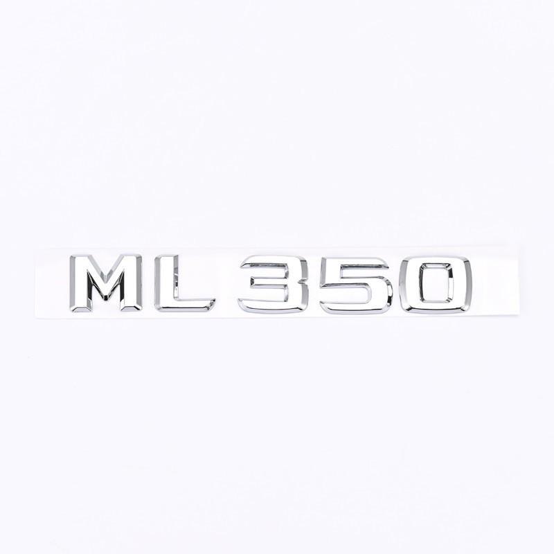 Compatible Mercedes-Benz ML Series Rear Emblem: ML300, ML320, ML350, ML400, ML450