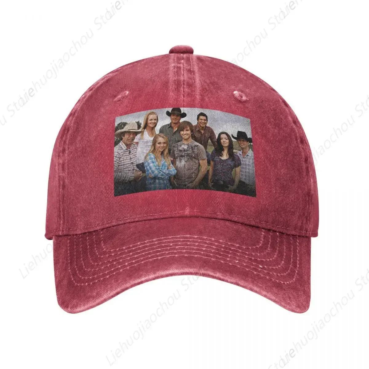 

Heartland Baseball Cap Hat Unisex For The Sun Horse Hat Golf Cap Unisexs Tennis WoUnisexS Adjustable