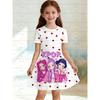 Summer Cute Kpop Demon Hunters Child Short Sleeve Adult Kids Tee Birthday Jersey Fashion Dress Cosplay Huntrix Fan Gift