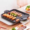 KOSUN Korean Barbecue Grill Pan Smokeless Indoor Outdoor Steak Griddles Non-stick Household Meat Skillet for Gas and Induction