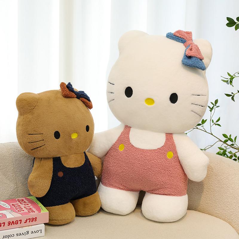 Giant Size Hello Kitty Plush Toys Sofa Soft Pillow Cushion Room Decoration Toys Accompany Sleeping Doll Festival Gifts