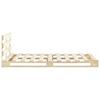 vidaXL Palettenbett Massivholz Kiefer 180×200 cm