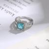 New Candy Zircon Fashion Ring: Elegant European & American Style for Women