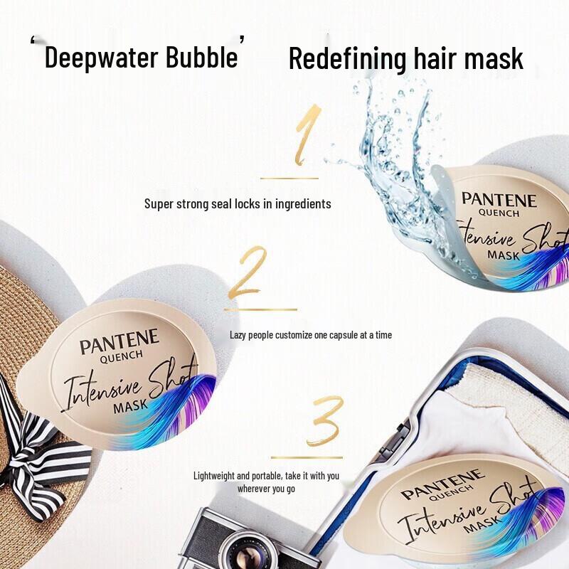 Pantene Deep Water Bubble Bomb Nourishing Hair Mask