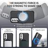 For Samsung Galaxy A54 5G Case with Lens Kickstand Matte Phone Back Cover Compatible with MagSafe