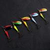 Fishing Spinner Bait 9G Spoon Lure Metal Baits Treble Hook Artificial Fish Wobbler Feeder Carp Spinnerbait