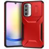 Coque Blindée Hybride Résistante aux Chocs Pour Samsung Galaxy A14 A34 A54 A15 A25 A35 A55 A16 A26 A36 A56 A37 A57 Fenêtre Coulissante Push Cover Arrière