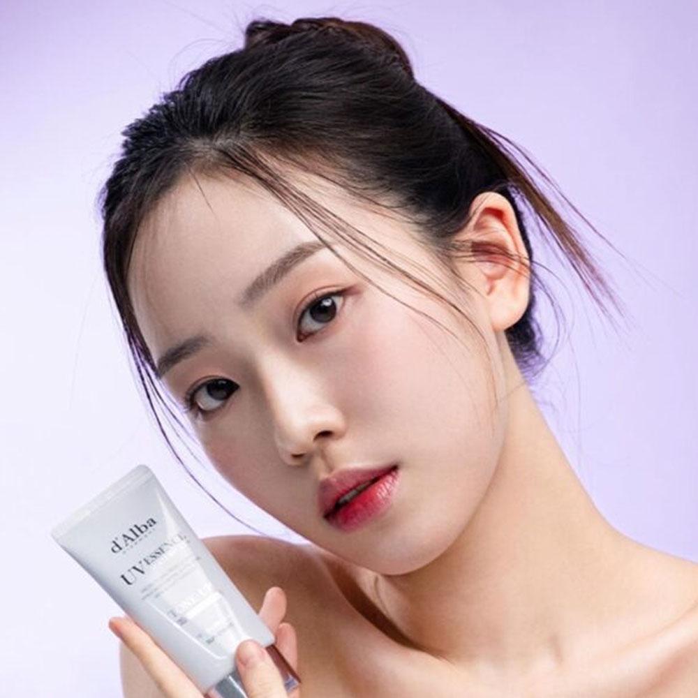 d'Alba Waterful Tone-Up Purple Korrigierende Sonnencreme 50ml (SPF50 +)