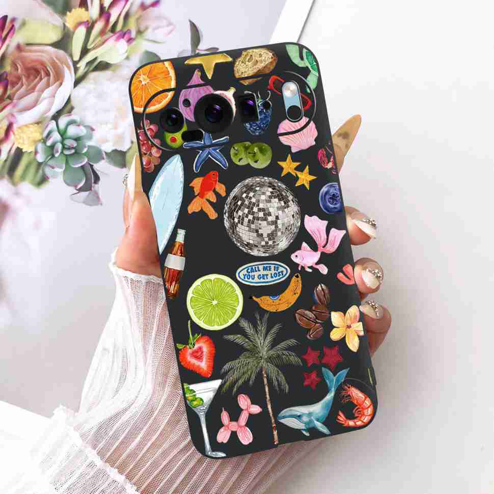 For Google Pixel 9 5G G2YBB Case Butterfly Painting Silicone TPU Black Cover For Google Pixel9 5G GUR25 G1B60 Bumper Shell