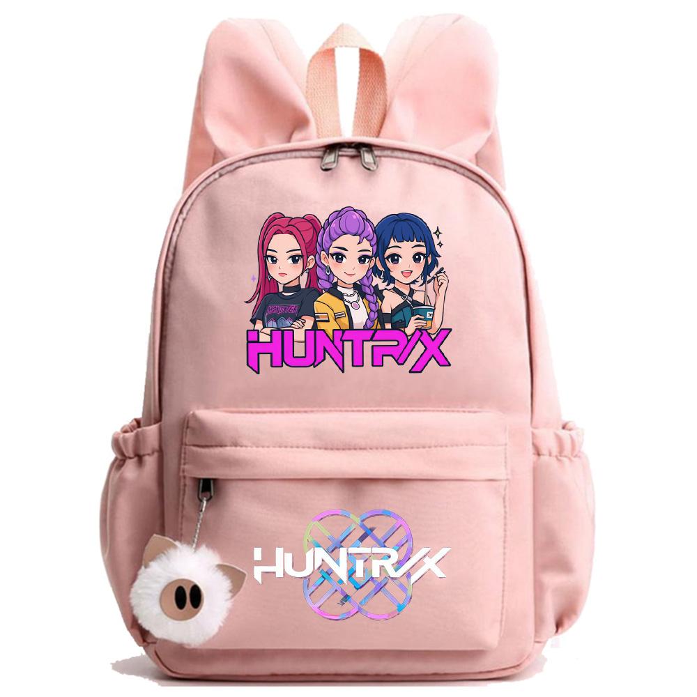 Anime Cute K-Pop Printed Backpack Student Teenager Bookbag for Boy Girl Schoolbag Kid Gift Women Large Capacity Travel Bag Mochila