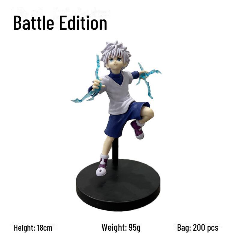 Hunter X Hunter Action Figure: Kurapika, Hisoka, Kuroro & Battle Jackie Chan Model Ornaments