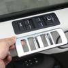 For Land Rover Discovery 5 2017+ Glass Lifting Frame All-inclusive Window Lifting Button Decorative Frame ABS Chrome Plating 4pc
