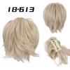 MISS WIG Synthetic Short Wavy Ponytail Extensions Deformation Claw Ponytail Style For Women Daily Party Wear