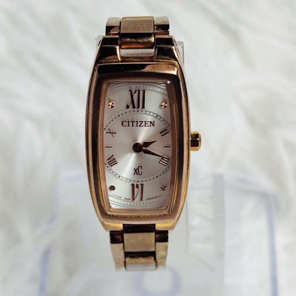 Used CITIZEN xC Eco-Drive Solar Pink Gold, Working, With Box