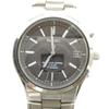 Seiko SEIKO Titanium Solar Date Black Silver Color 7B22-0AD0 Watch, Radio-Controlled, Powered, Calendar, Dial,