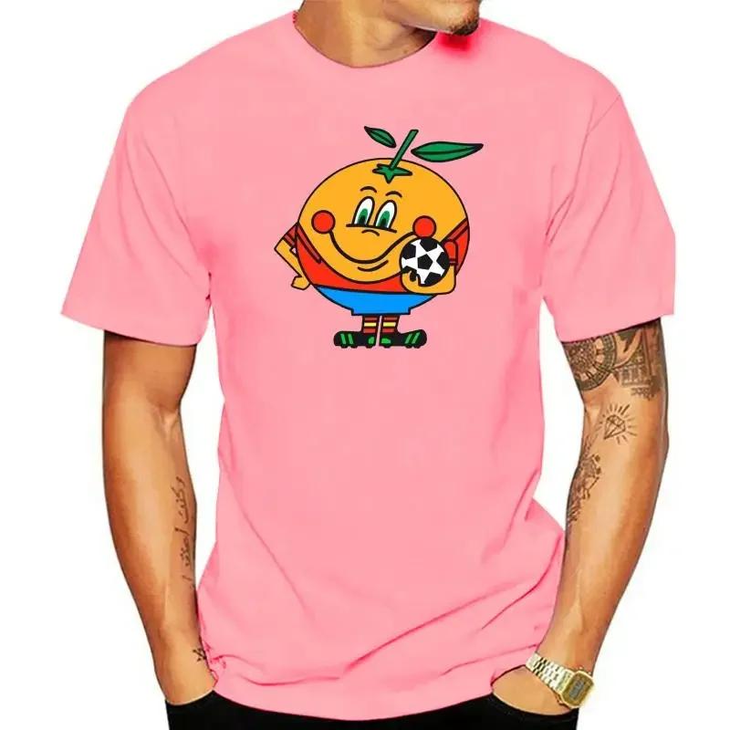 Tee Shirt Tshirt Logo Naranjito Espaa 82 Retro Custom Printed Unisex Clothing Graphic T Shirts Harajuku 2024 Summer Funny Style