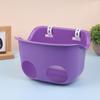 Kids Bike Doll Seat Basket With Holder For Kid Bicycle Handlebar Decorate Baby Bicycle Baby Seat Doll Pink Purple