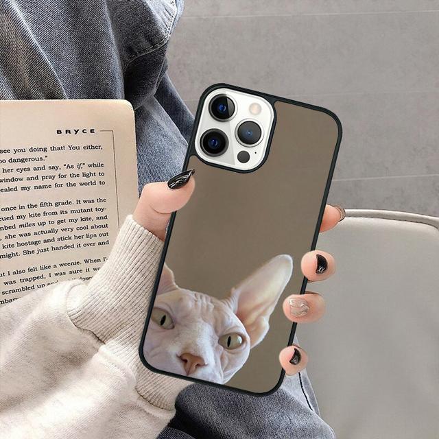 FUNNY NAKED CAT SPHINX Phone Case Cover for iPhone 17 Air 16 16e 15 13 14 11 12 Pro Max Max Plus coque fundas Shell