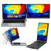 Laptop FHD Dual IPS LCD Portable Monitor for Compatible with 14-inch Monitor, 1080P, Display, Panel, 13-17.3-inch Laptops, Lightweight, USB-C/HDMI