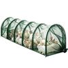 Collapsibles Mesh Tunnel UV Protection Bird & Insect Barrier for Backyard Farms & Greenhouses Tunnel for Chicken Ducks Geese