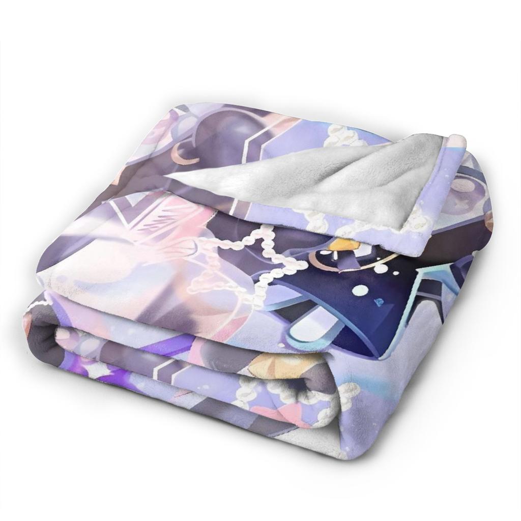 Super Warm Blanket Camping Cookie Run Kingdom Game Throw Blanket Flannel Bedspread For Bedroom Comfortable Sofa Bed Cover