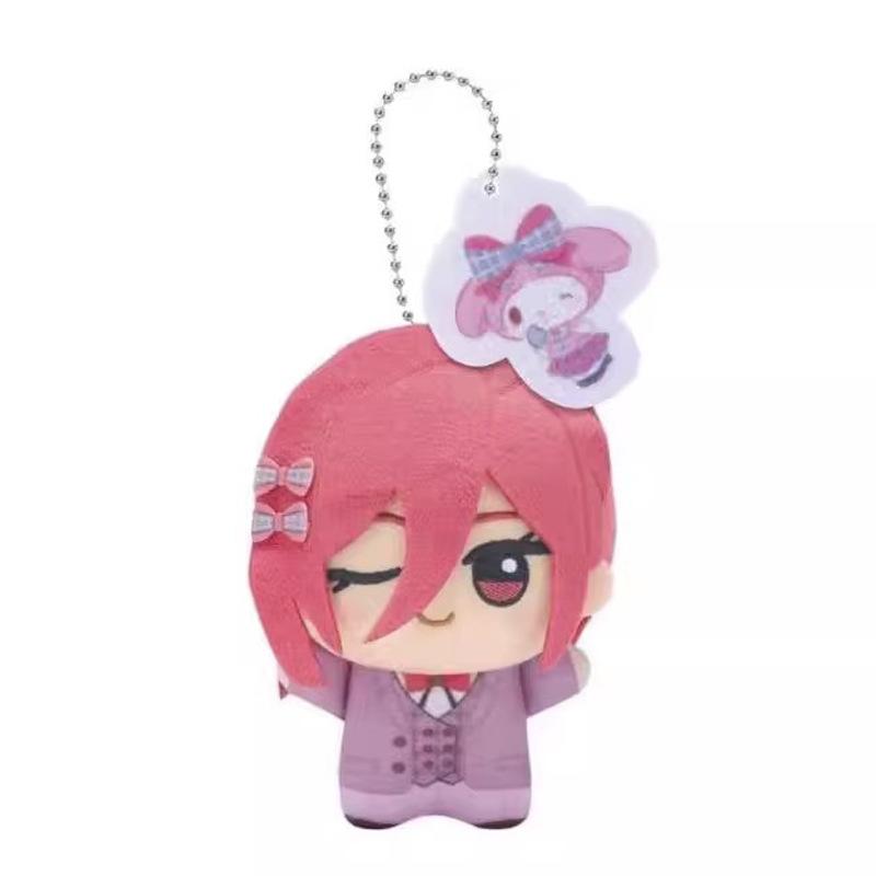 12cm New Blue Lock Plush Pendant KeyChain Isagi Yoichi Nagi Seishiro Mikage Reo Rin Itoshi Itoshi Sae Action Doll Toy Bag Gift