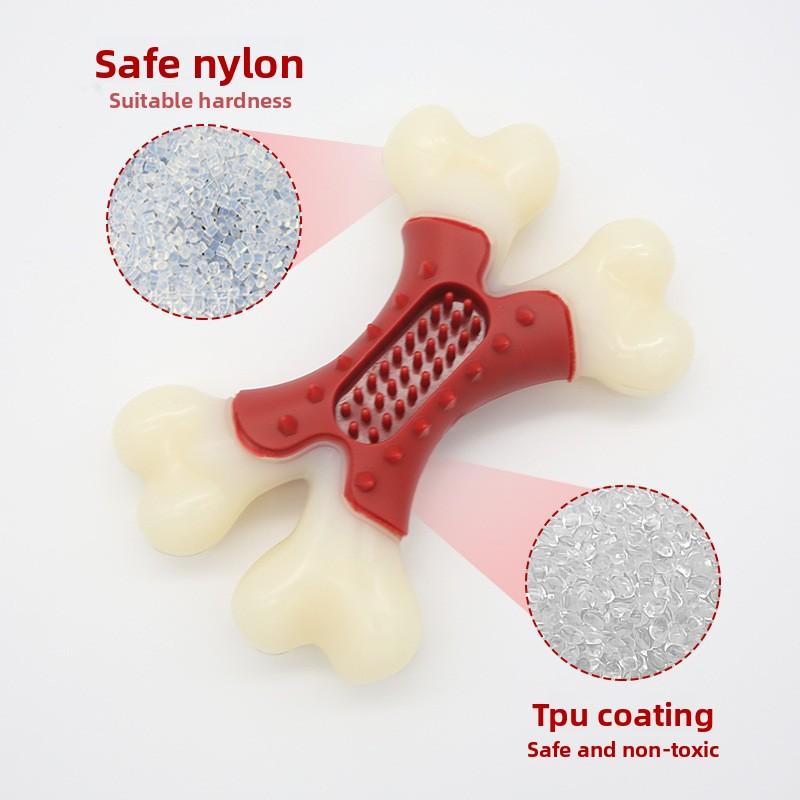 Cross-Border Hot Sale Dog Toy Simulation Bone Dog Chew Large Dog Teething Stick Best-Selling for Shenzhen