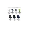 Nakabayashi OA Chair Option: Urethane Caster, Black CA-CU01BK